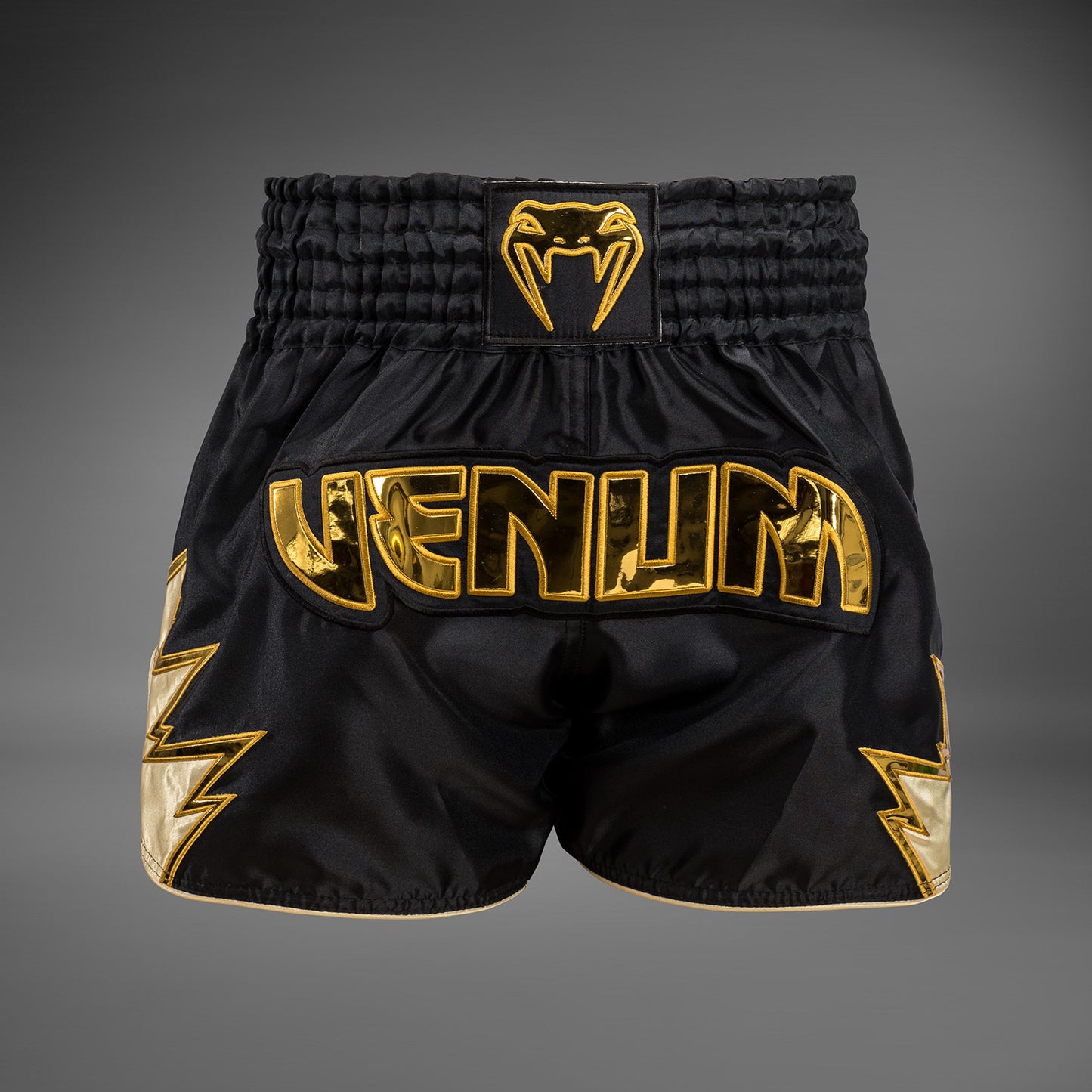 Venum Inferno Muay Thai Shorts - Zwart/Goud