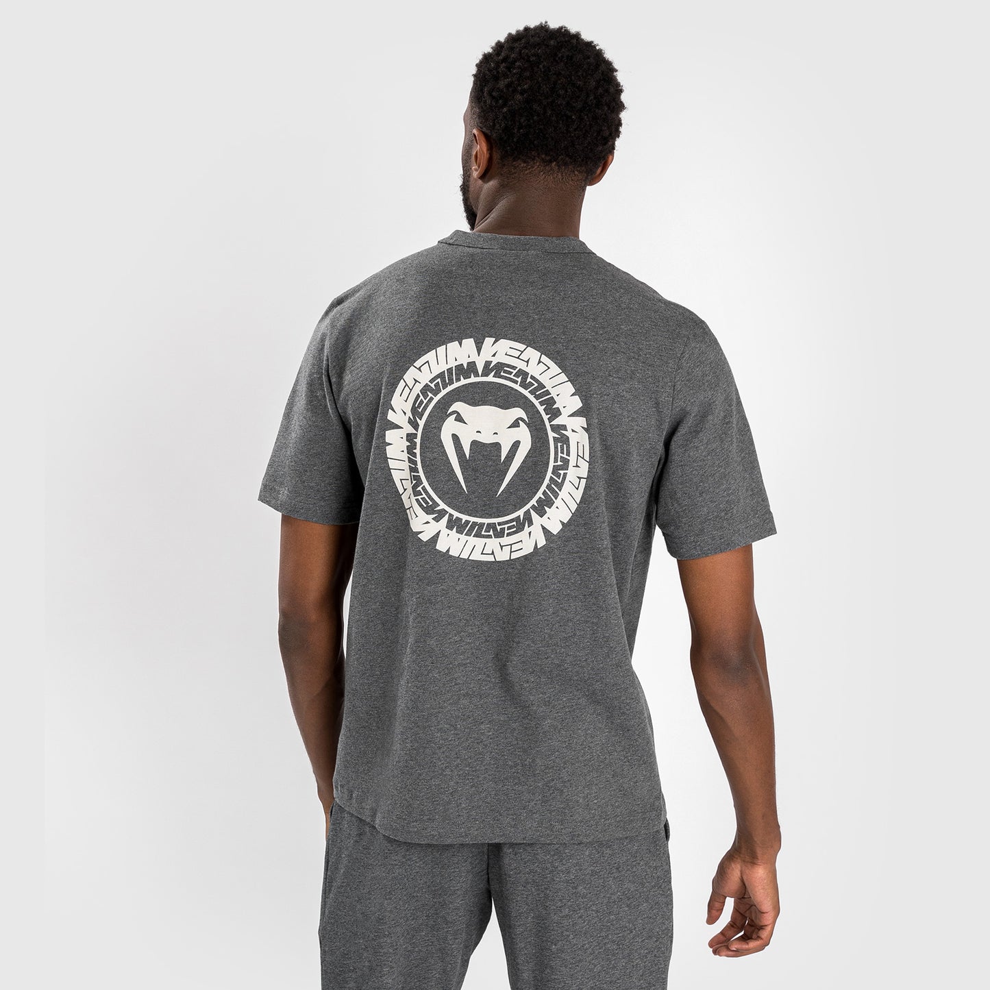 Venum Vortex XL Heren T-Shirt - Donkergrijs Gemêleerd