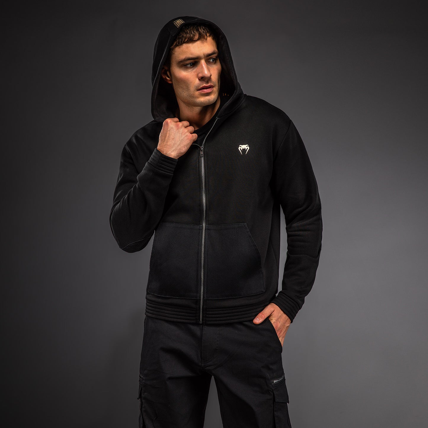 Venum Urban Gi Hoodie met rits – Zwart