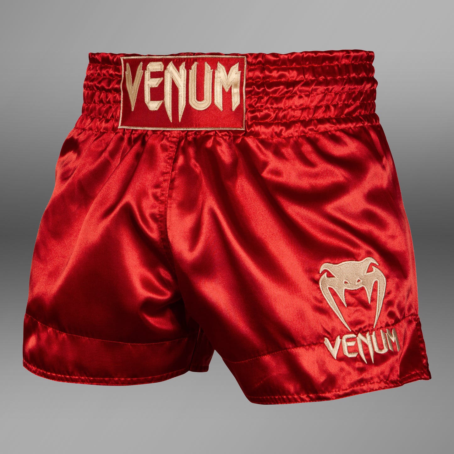 Venum Classic Muay Thai Shorts- Bordeaux/goud