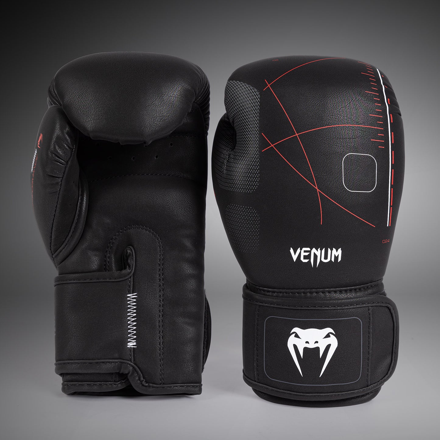 Venum Tactical XT Bokshandschoenen - Zwart/Vuurrood