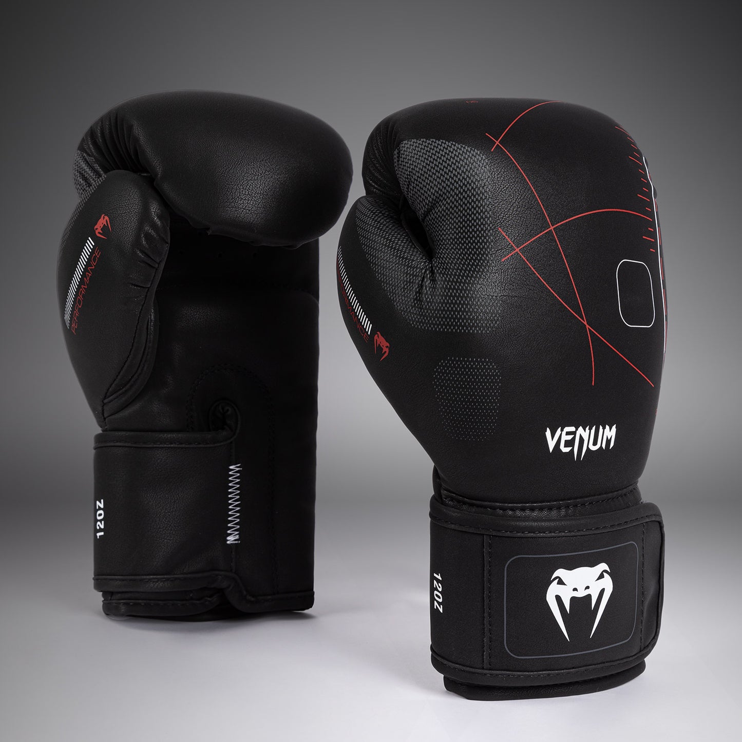 Venum Tactical XT Bokshandschoenen - Zwart/Vuurrood