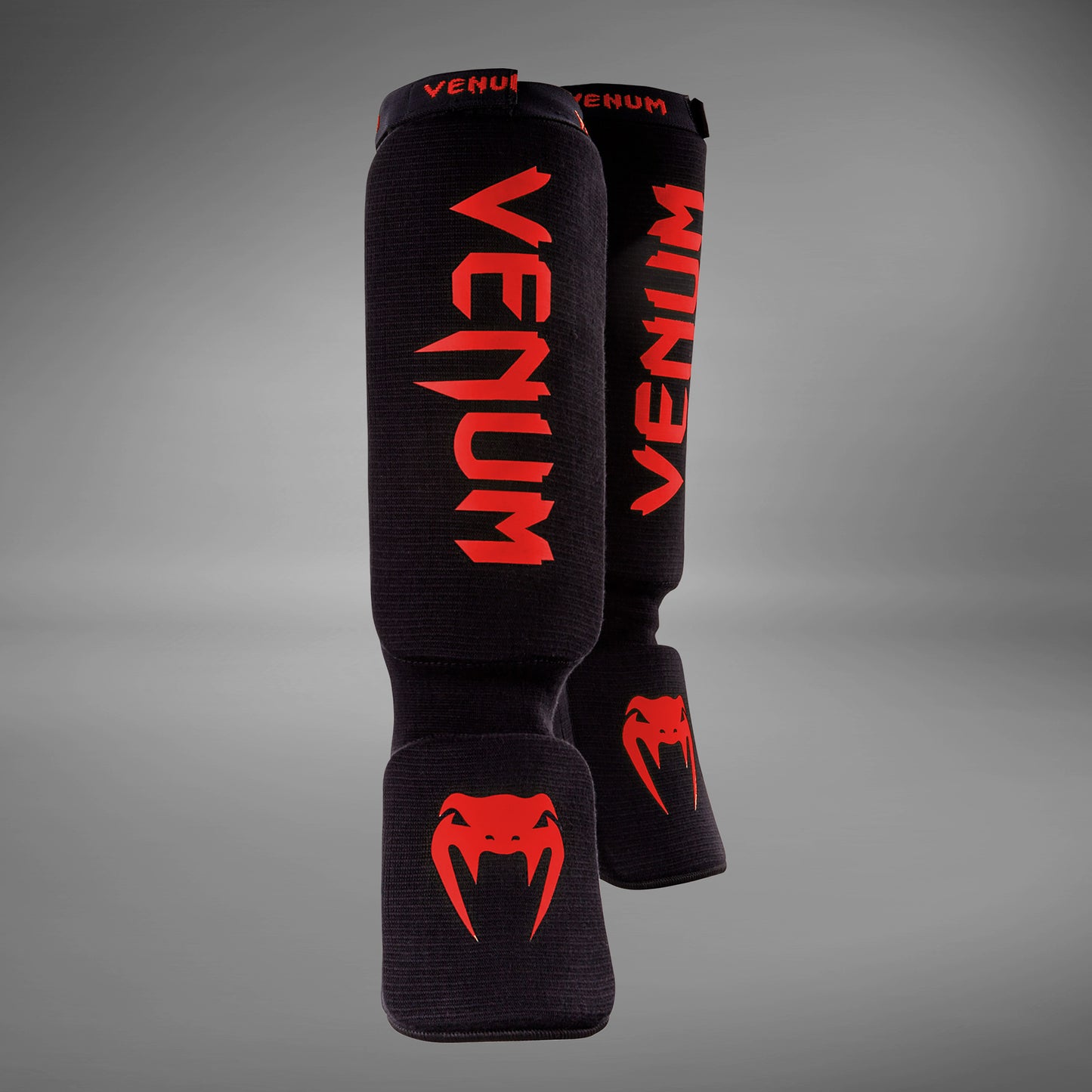 Venum Kontact Scheenbeschermers - Zwart/Rood