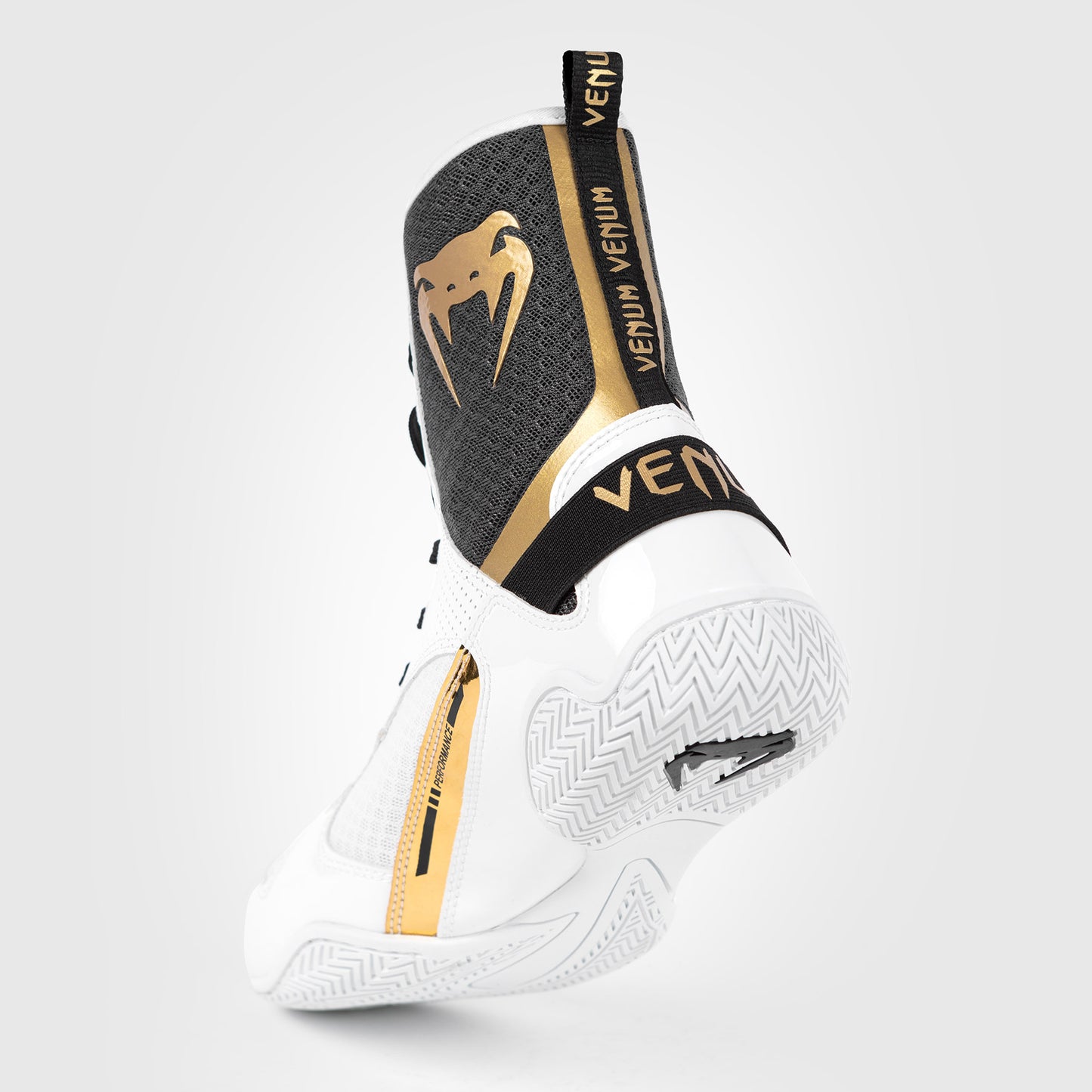 Venum Elite Boksschoenen - Wit/Zwart/Goud