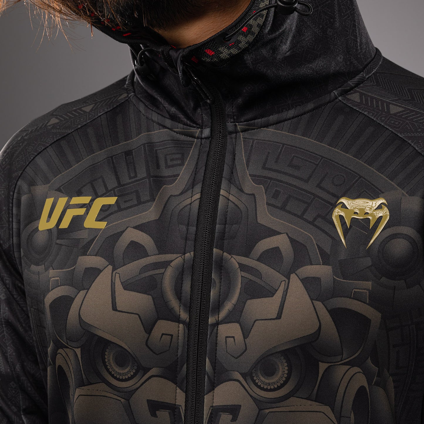 Noche UFC 2.0 By Venum Authentic Fight Night Hoodie - Zwart