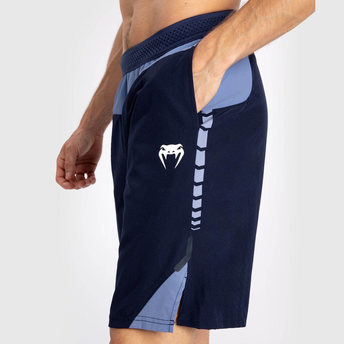 Venum Tempest Heren Trainingsshorts - Marineblauw/Blauw