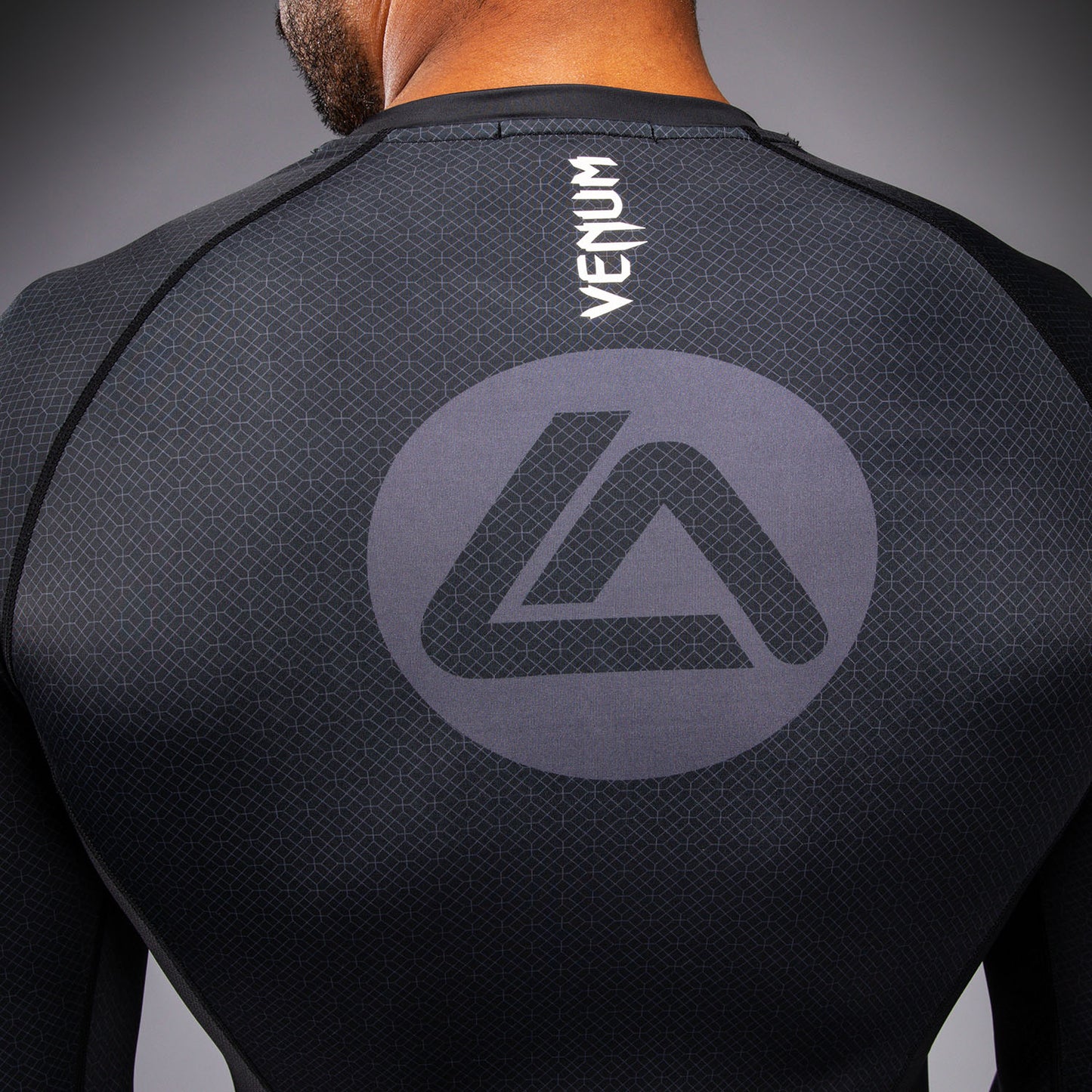 Venum x Roger Gracie Academy Rashguard met Lange Mouwen - Zwart