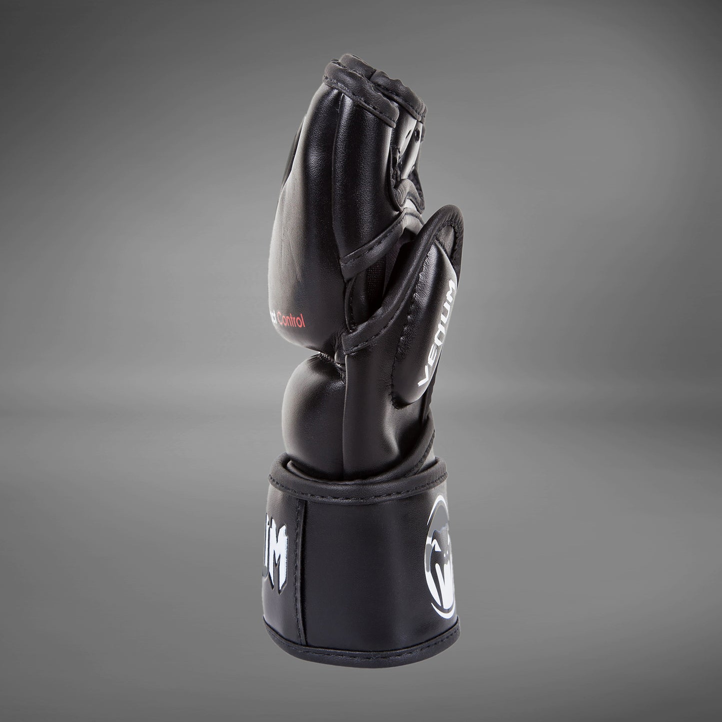 Venum Impact MMA Handschoenen - Skintex Leder - Zwart