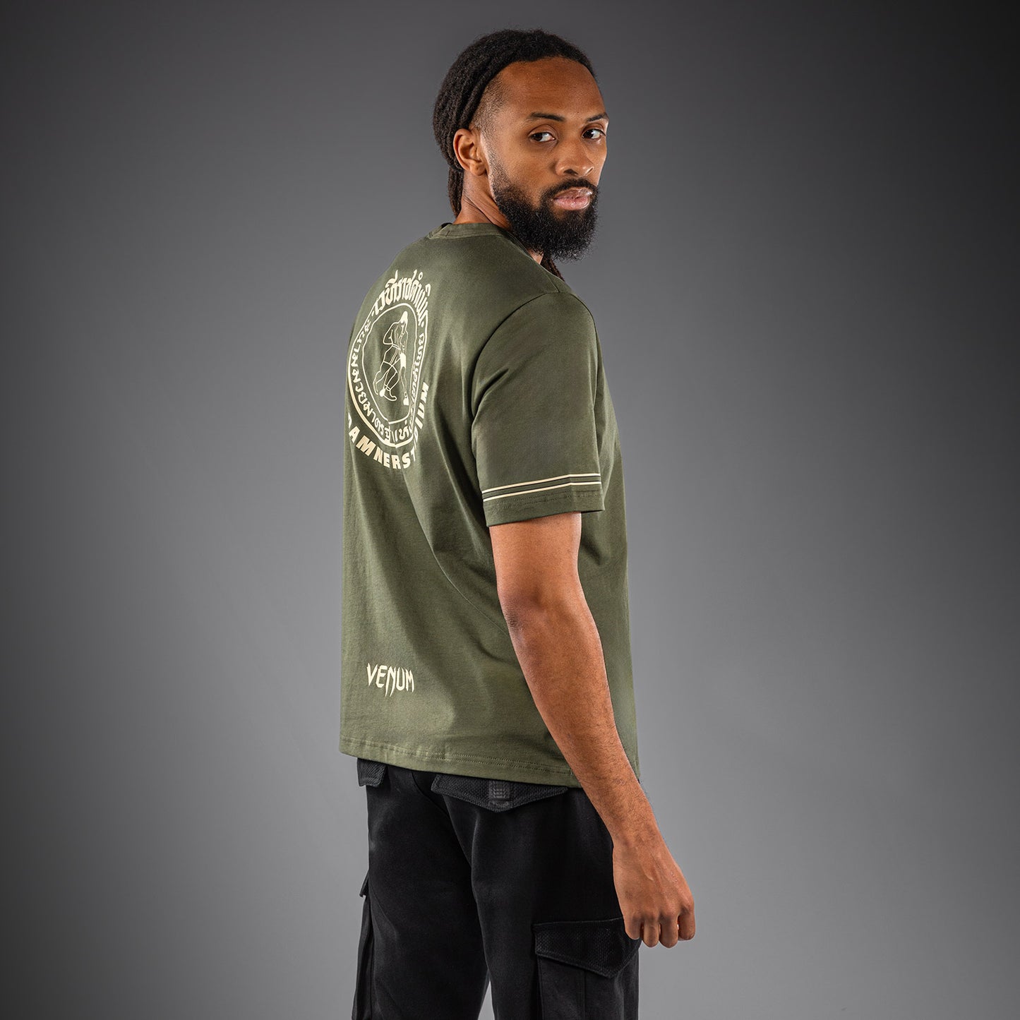 Venum x Rajadamnern T-shirt - Militair Groen