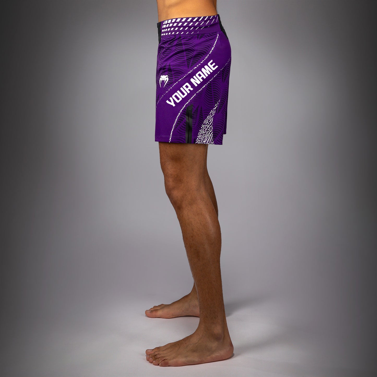 UFC Zenith by Venum Authentic Fight Night Short Fit Fight Short Heren Personalized - Paars