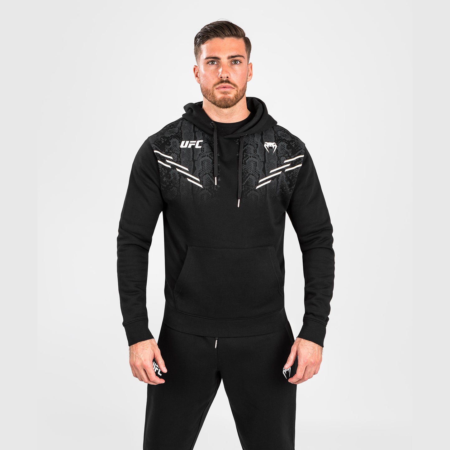 UFC Adrenaline by Venum Replica Heren Pullover Hoodie - Zwart