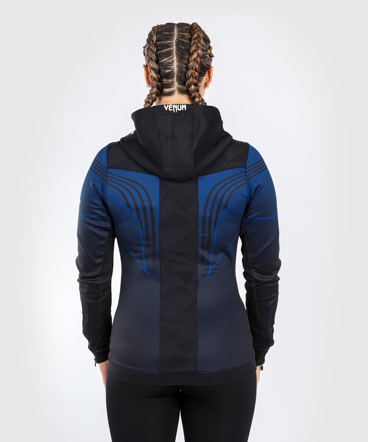 UFC Venum Authentic Fight Night 2.0 Walkout-hoodie voor dames - Midnight Edition