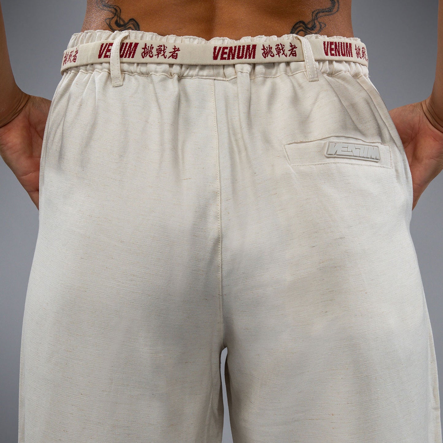 Venum Serpenti Dames Broek – Ivoor/Bordeaux