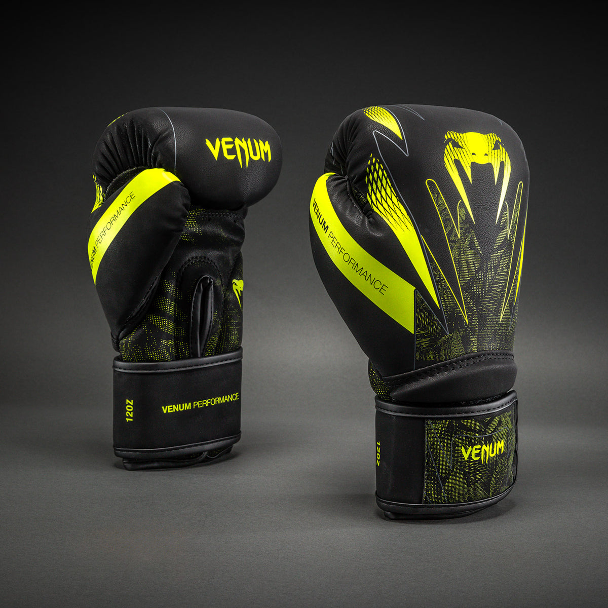 Venum Impact Amazonia Reborn bokshandschoenen - Zwart/Groen