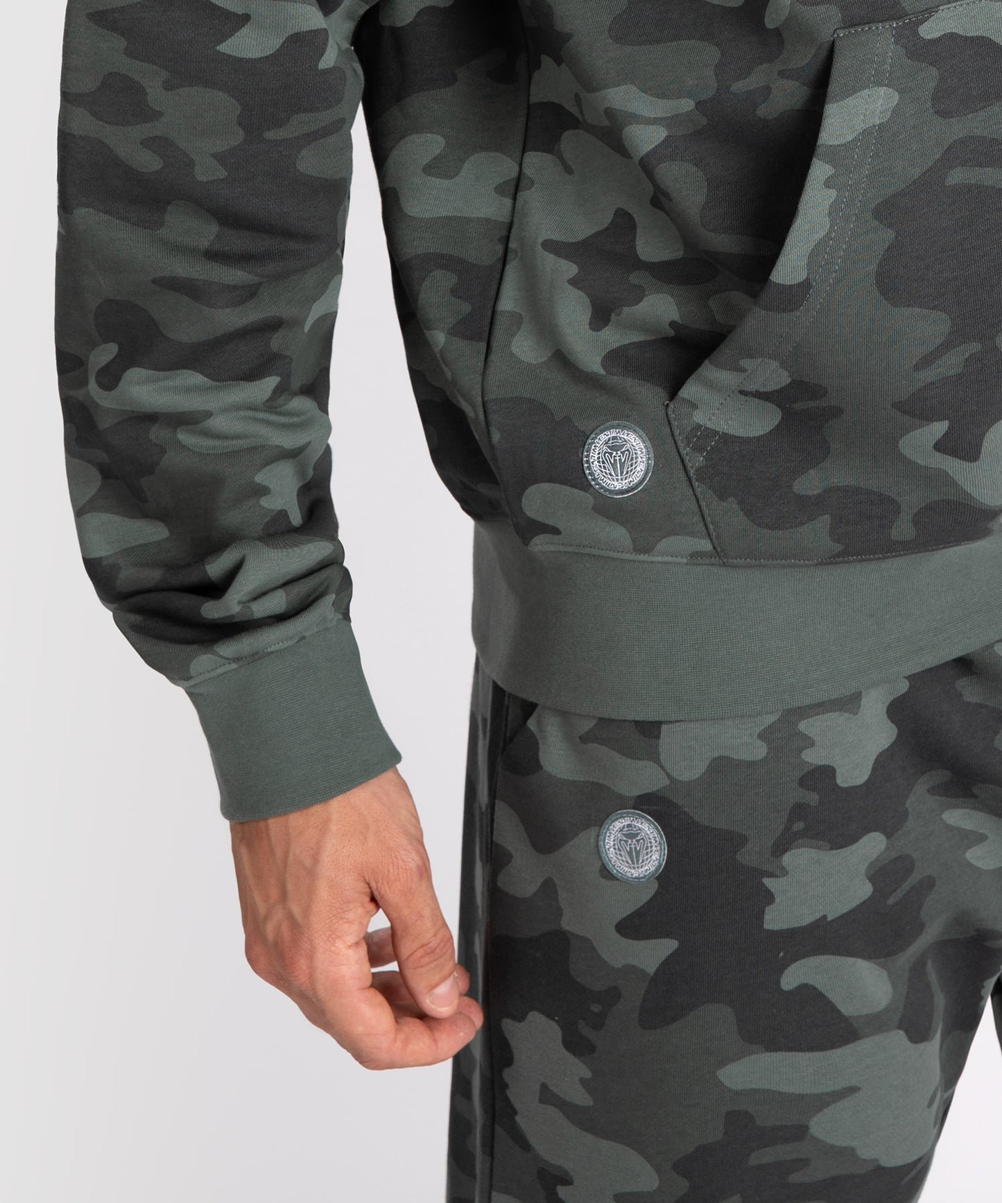 Venum Vortex XL Heren Hoodie - Khaki Camo