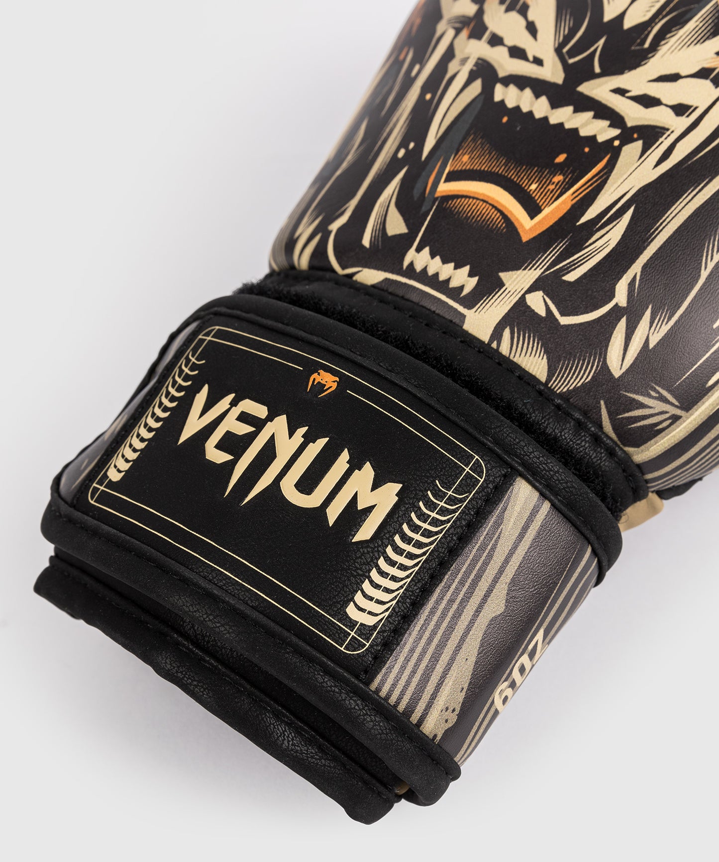 Venum Tiger Kids Bokshandschoenen - Zwart / Neon Oranje