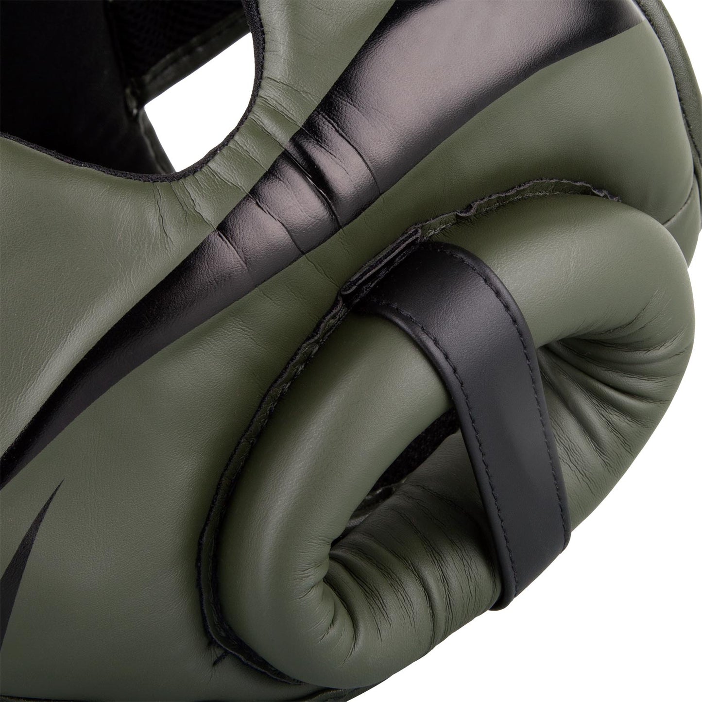 Venum Elite hoofdbeschermer - Khaki/Zwart