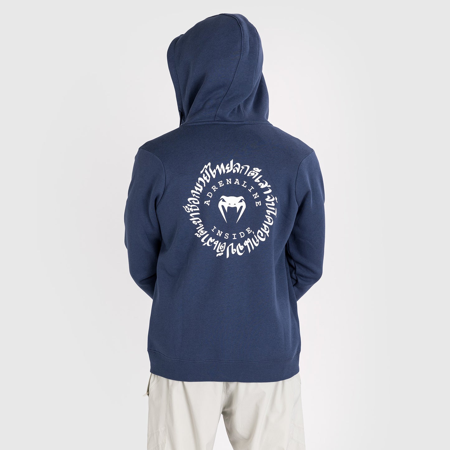 Venum Strikeland  Hoodie met volledige rits - Marineblauw