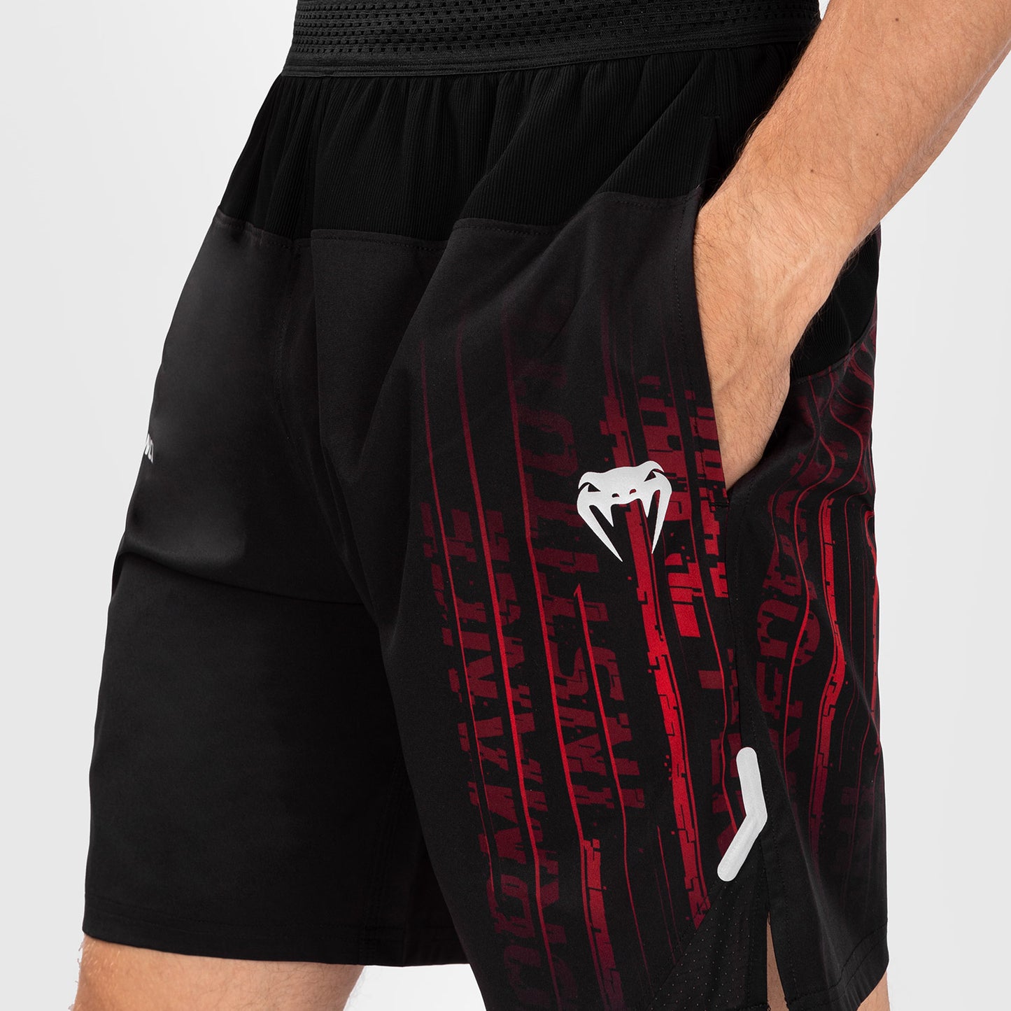 UFC Venum Performance Institute 2.0 Korte broek voor heren - Zwart/Rood