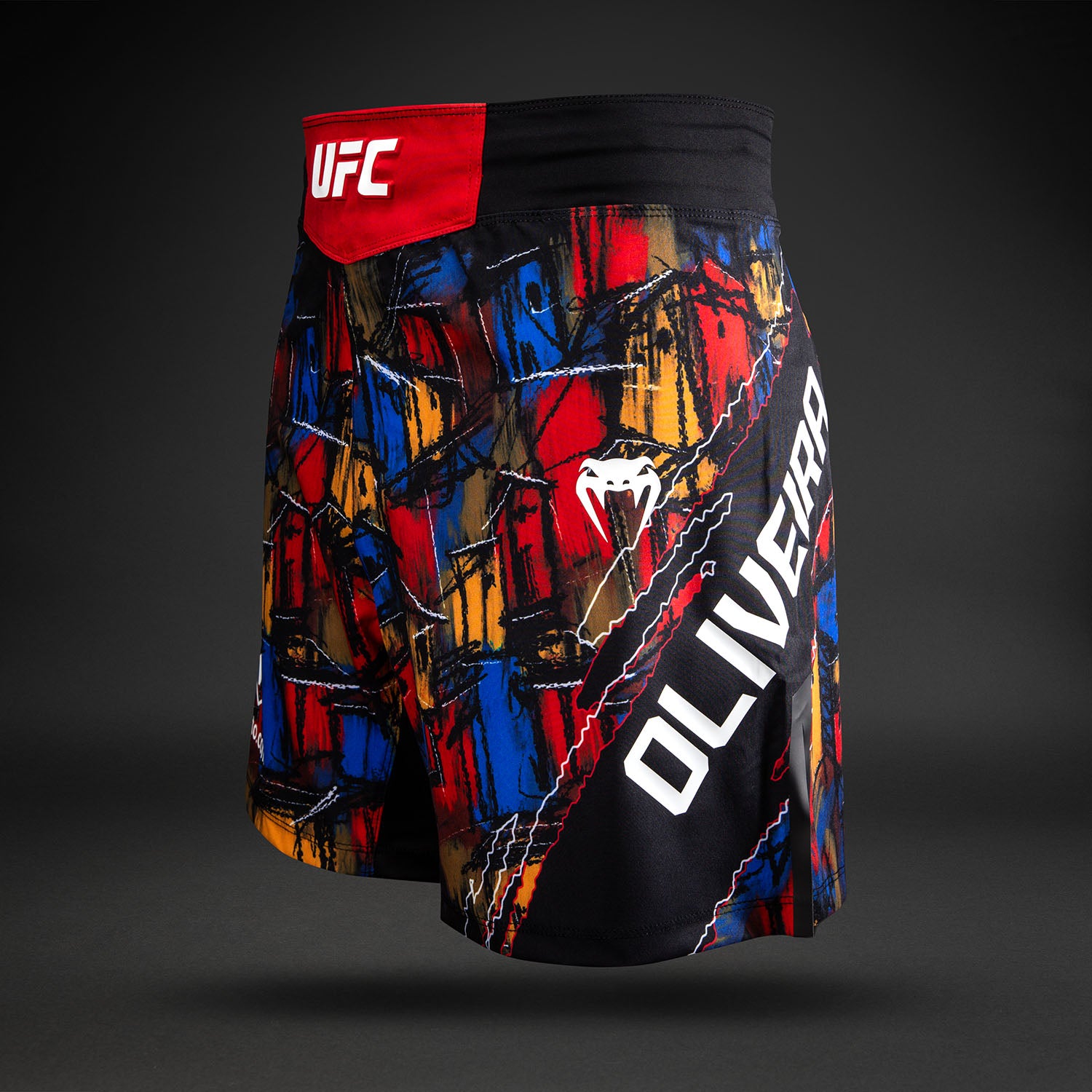 UFC Unrivaled by Venum Charles Oliveira Fight Short - Rood - Venum
