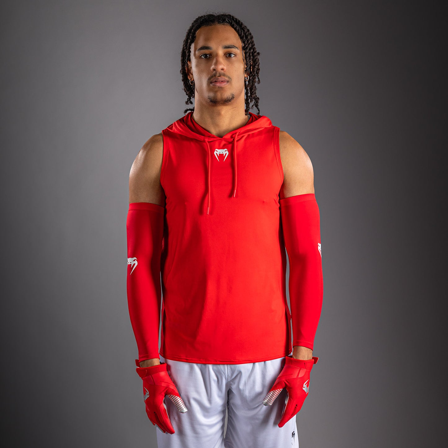 Venum Elite Mouwloos Dry Tech Hoodie - Rood