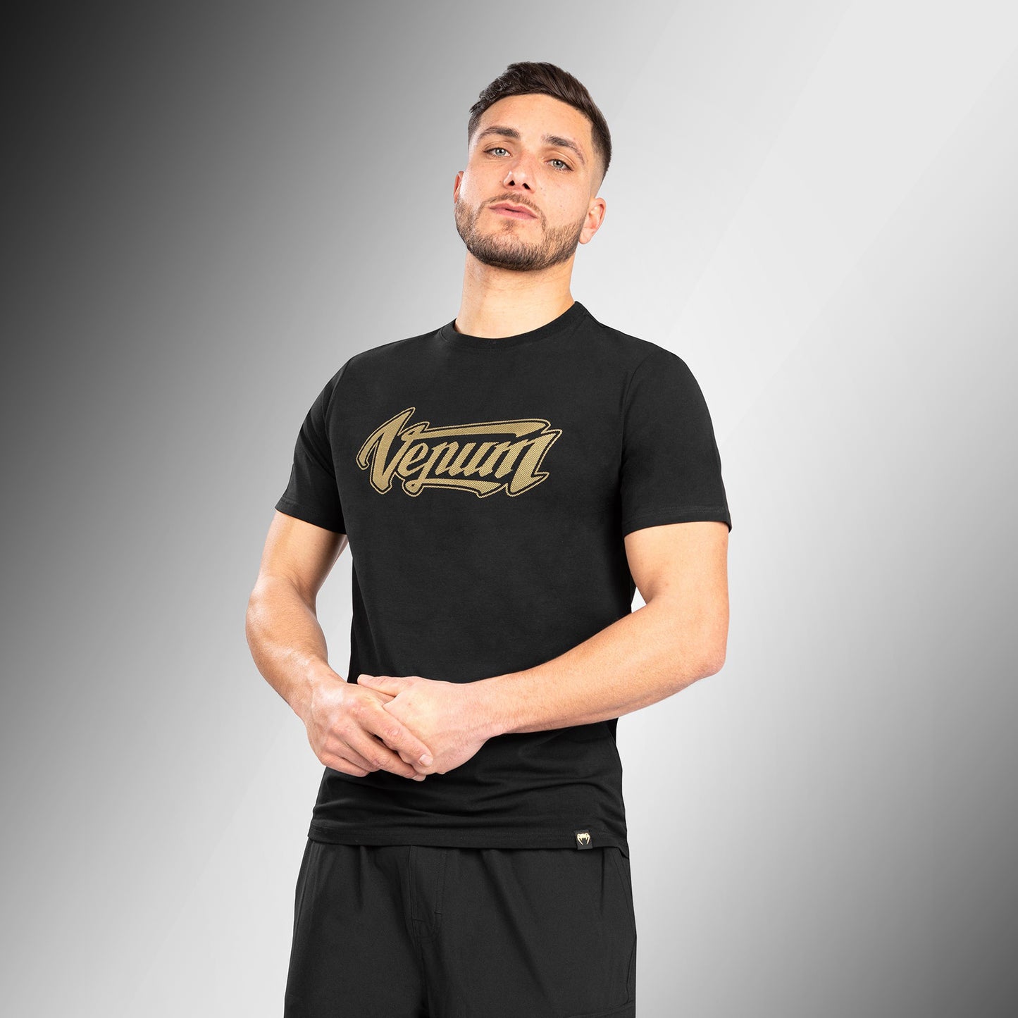 Venum Absolute 2.0 T-shirt - Aangepaste pasvorm - Zwart/Goud