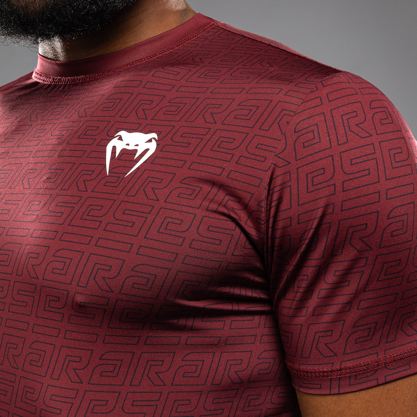 Venum x Ares Heren Dry-Tech Shirt - Bordeaux