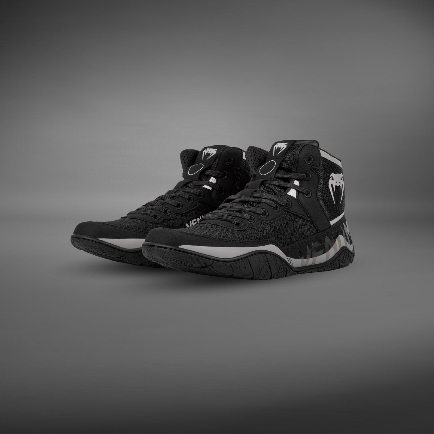 Venum Elite Worstelschoenen - Zwart/Zand
