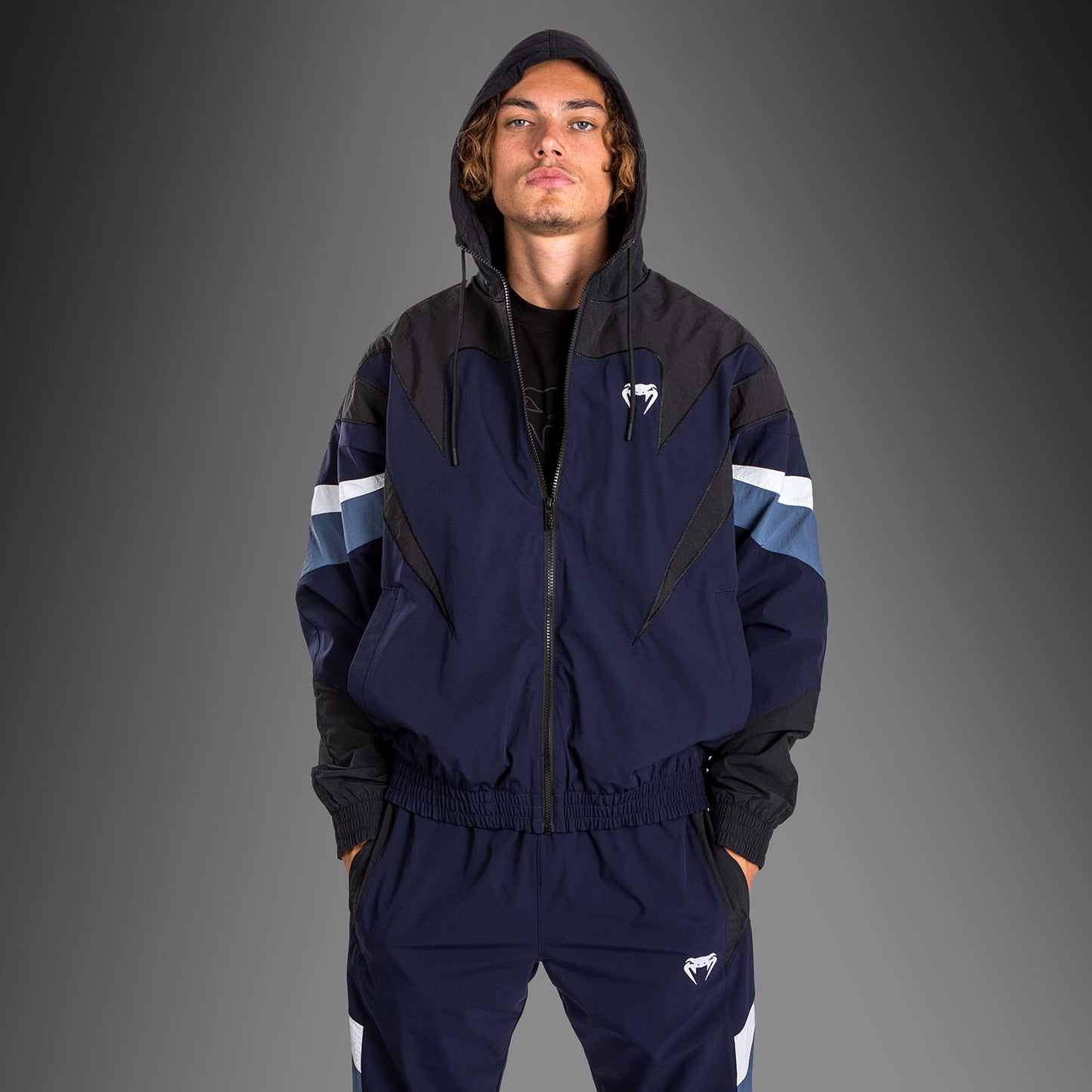 Venum Attack 90 Jas - Marineblauw