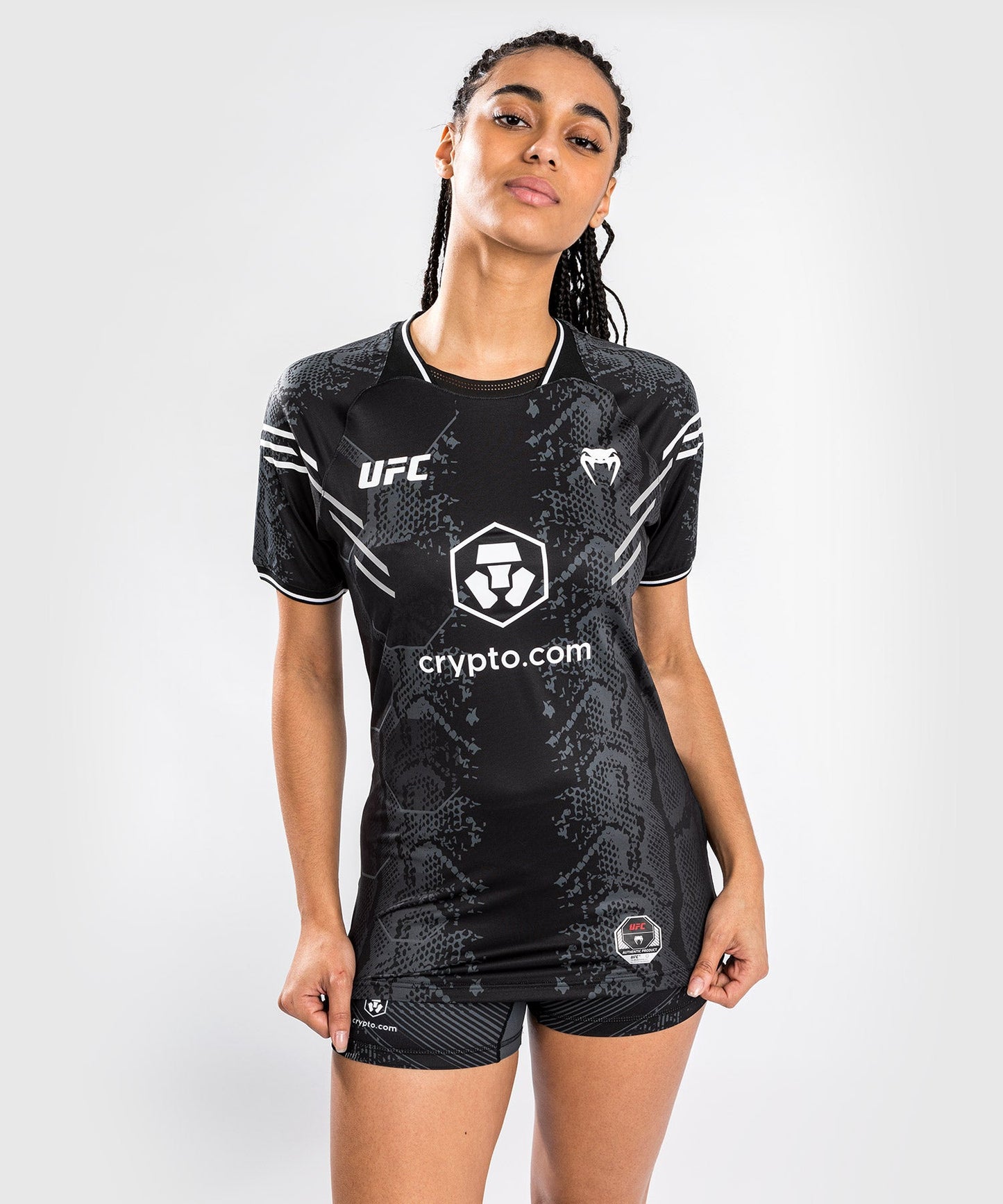 UFC Adrenaline by Venum Authentic Fight Night Damestrui Gepersonaliseerd - Nero