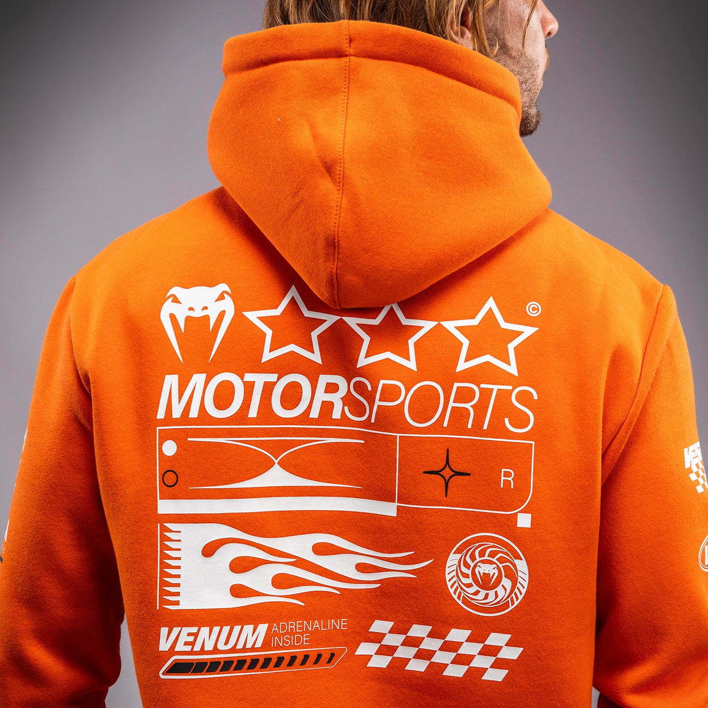 Venum Motorsport Hoodie - Tangerine