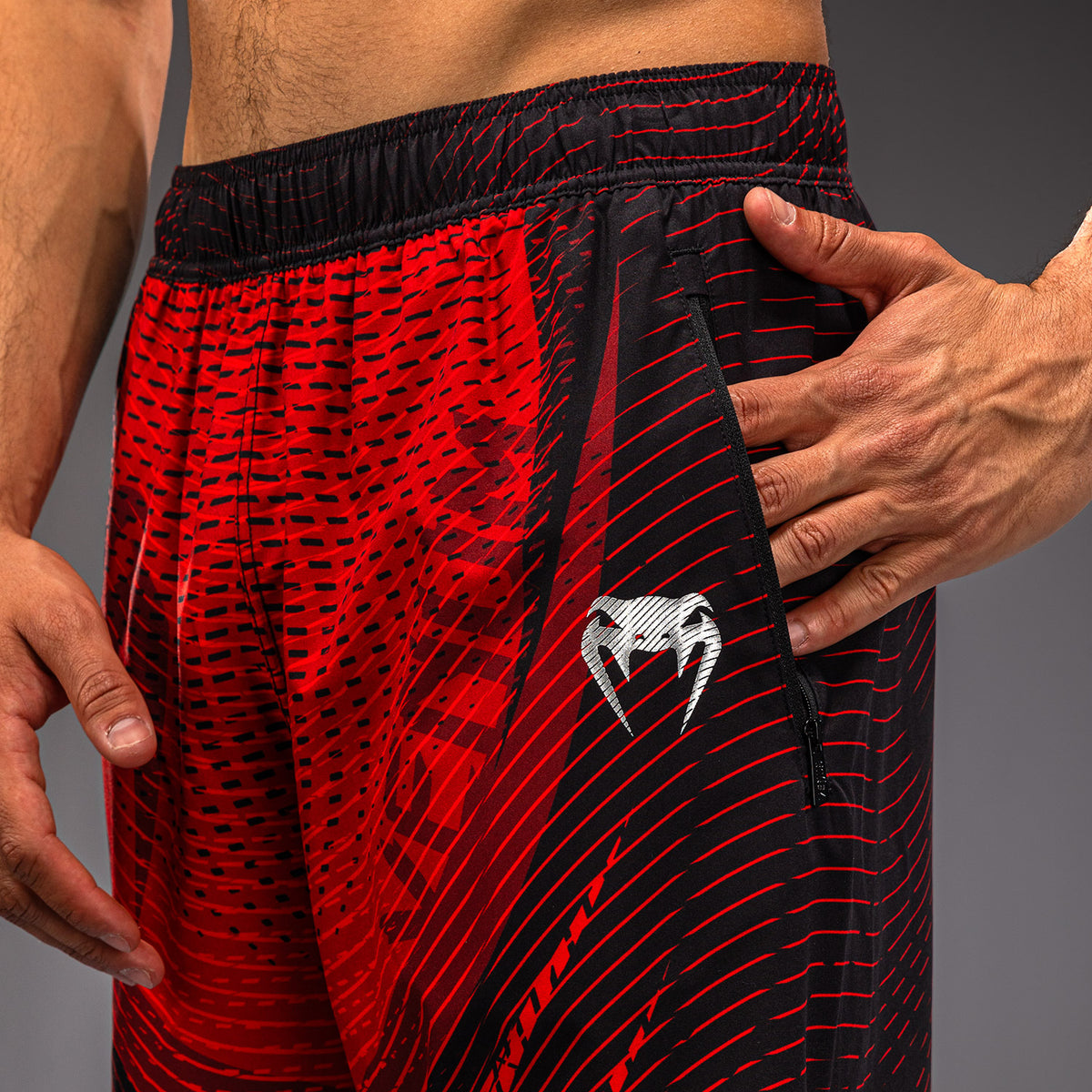 Venum Galactic 3.0 Trainingsshorts - Rood/Zilver
