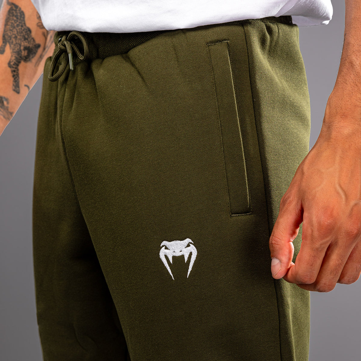 Venum Attack Fleece & Weave Joggingbroek - Kaki