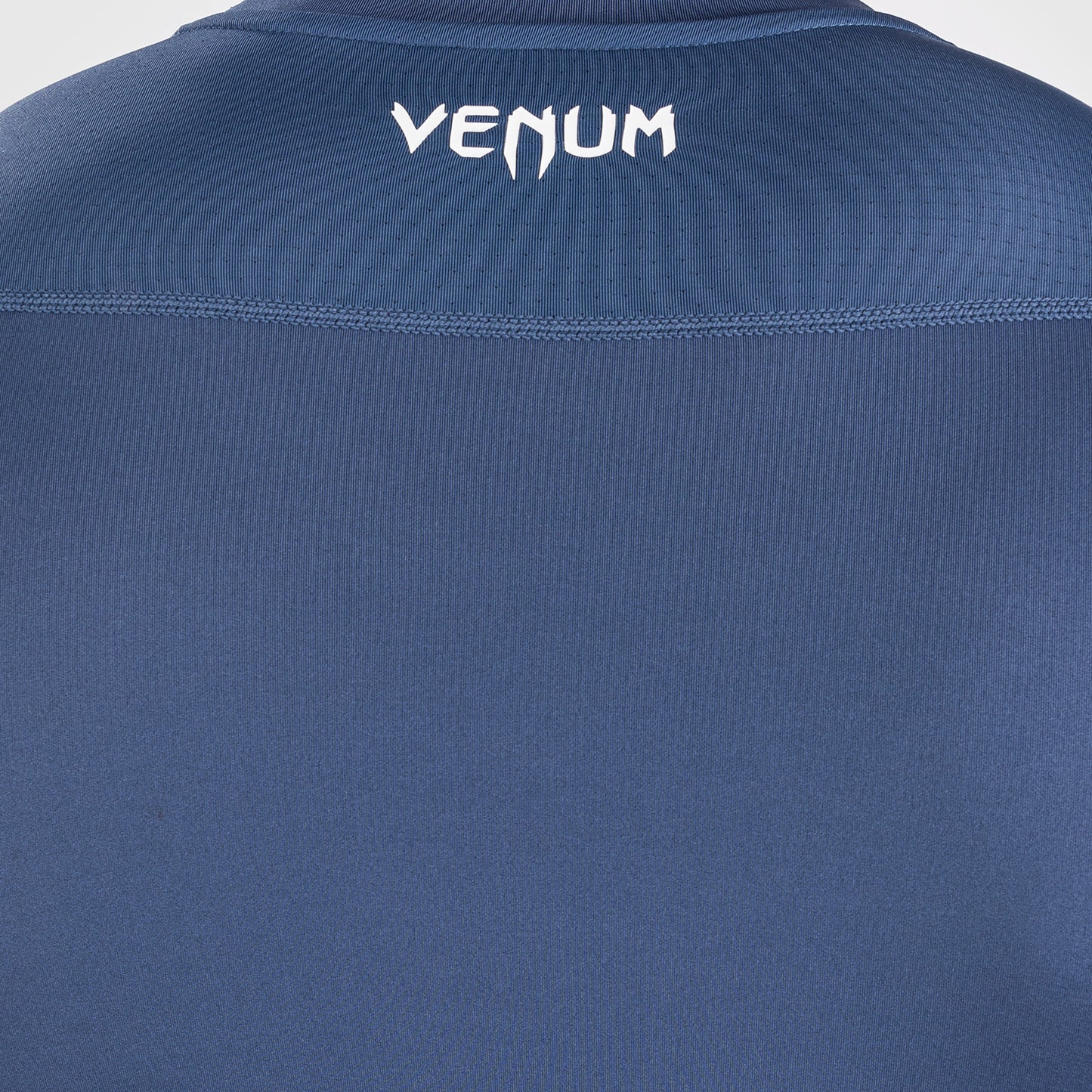Venum Attack Heren Korte Mouw Rashguard - Marineblauw
