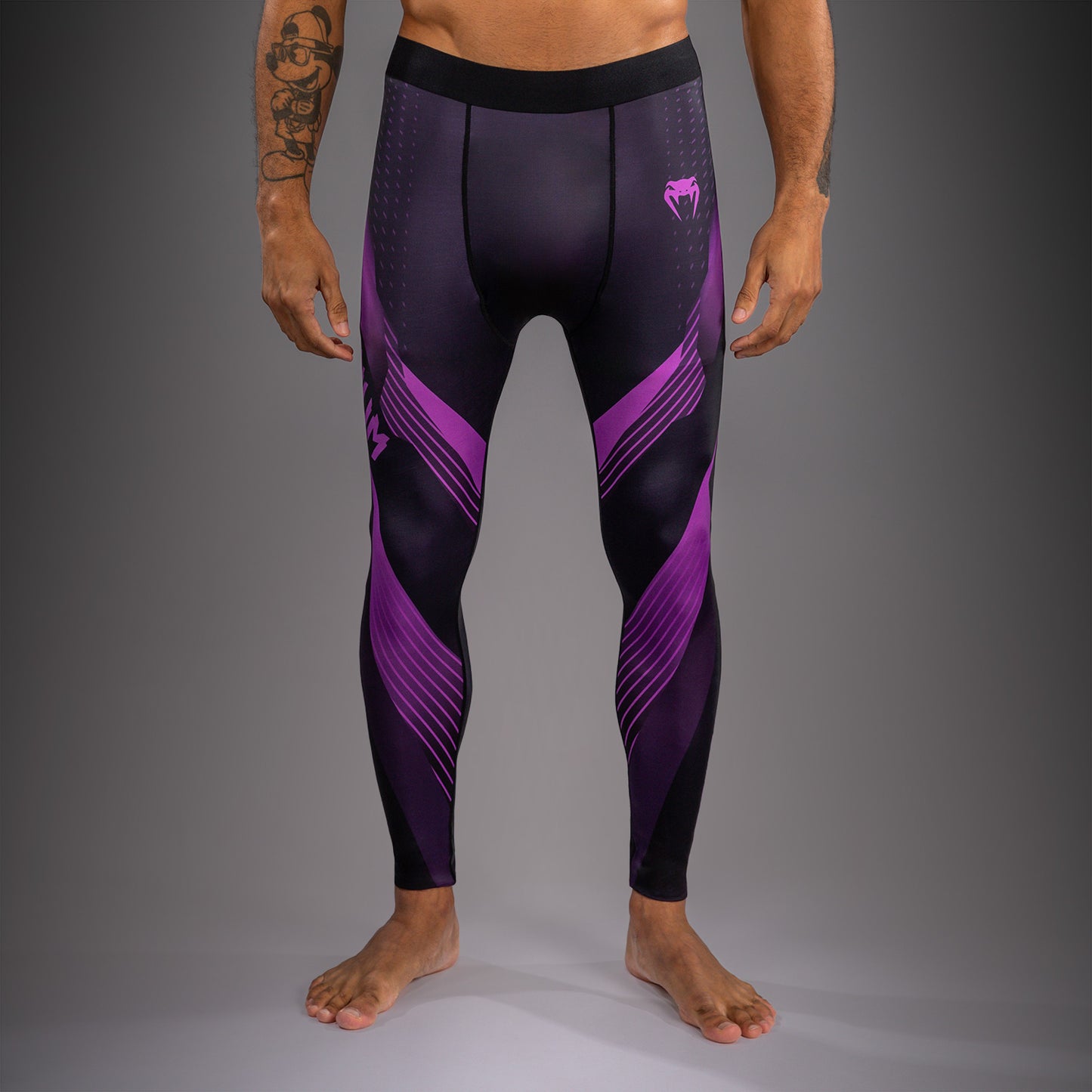 Venum No-Gi 6.0 Spats - Zwart/Paars