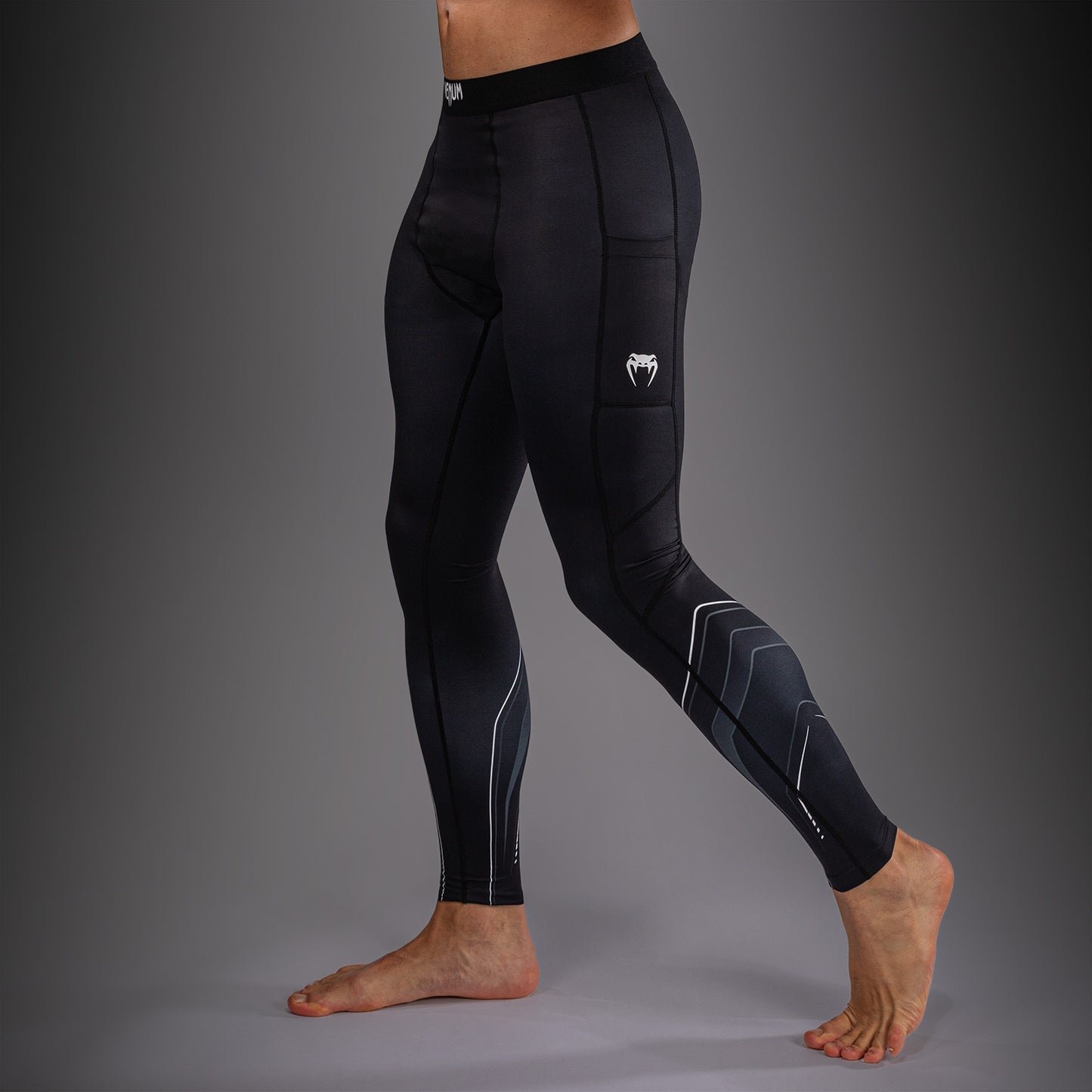 Venum Streamline Spats – Zwart/Wit