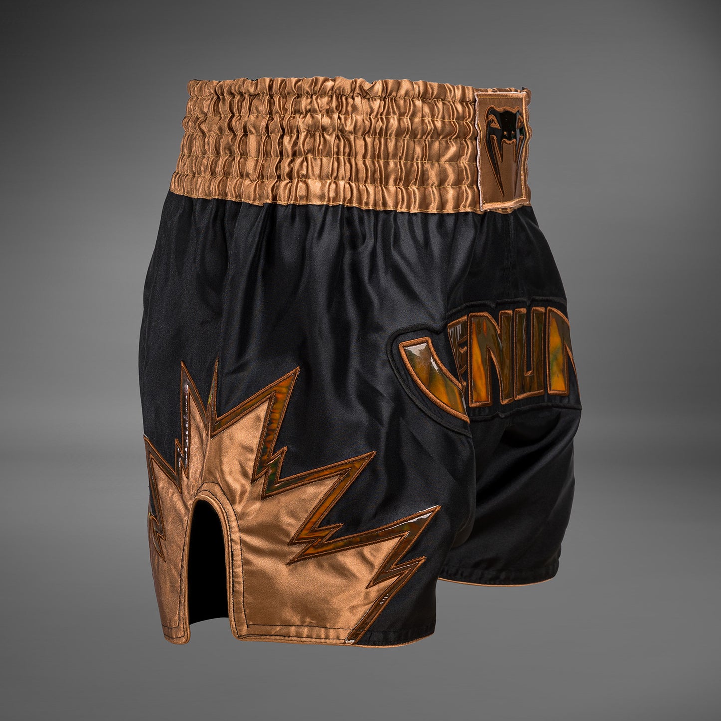 Venum Inferno Muay Thai Shorts - Zwart/Brons