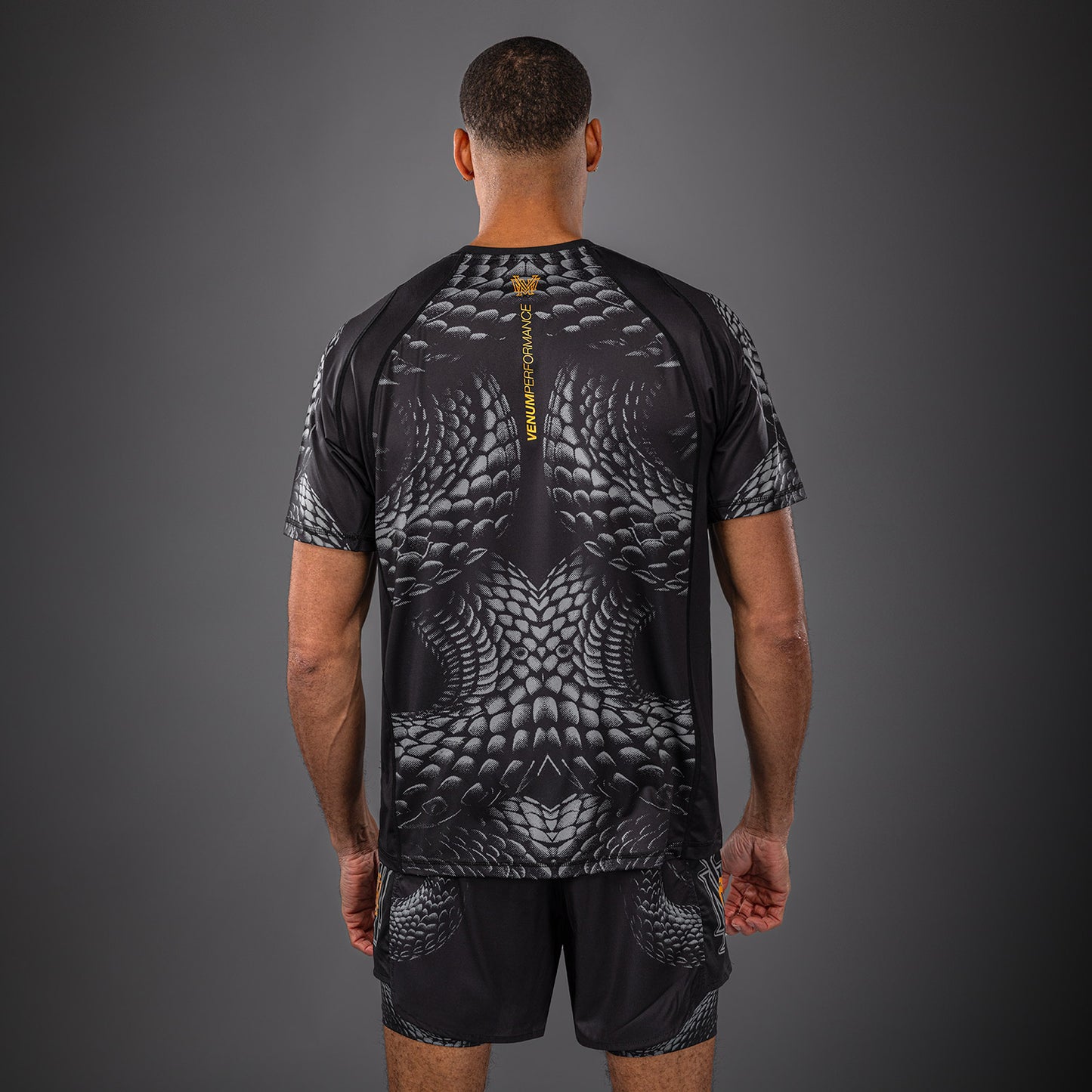 Venum Matupa Dry Tech T-shirt - Zwart/Grijs/Goud