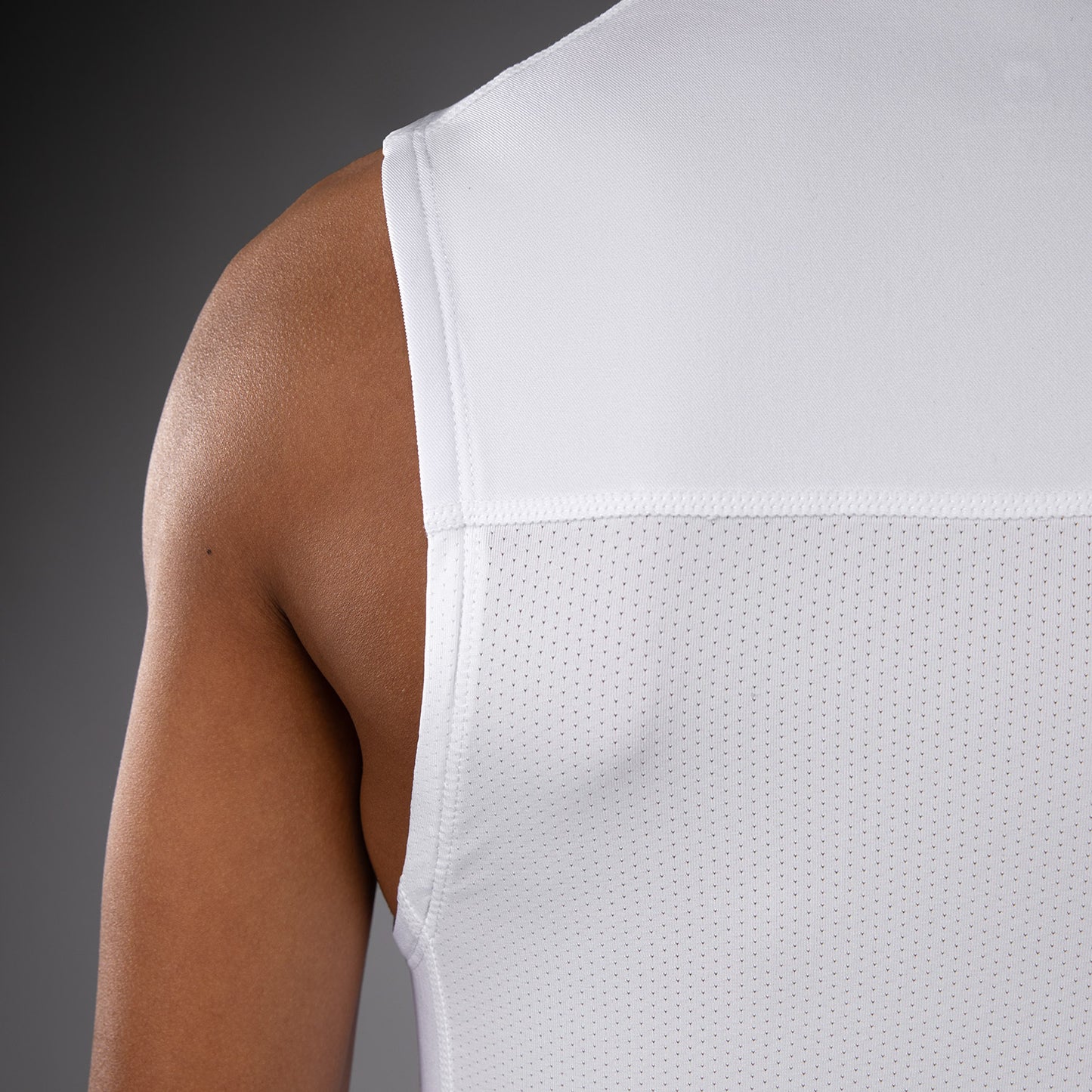 Venum Elite Football Voetbal Mouwloos Compressie T-shirt voor kinderen - Wit