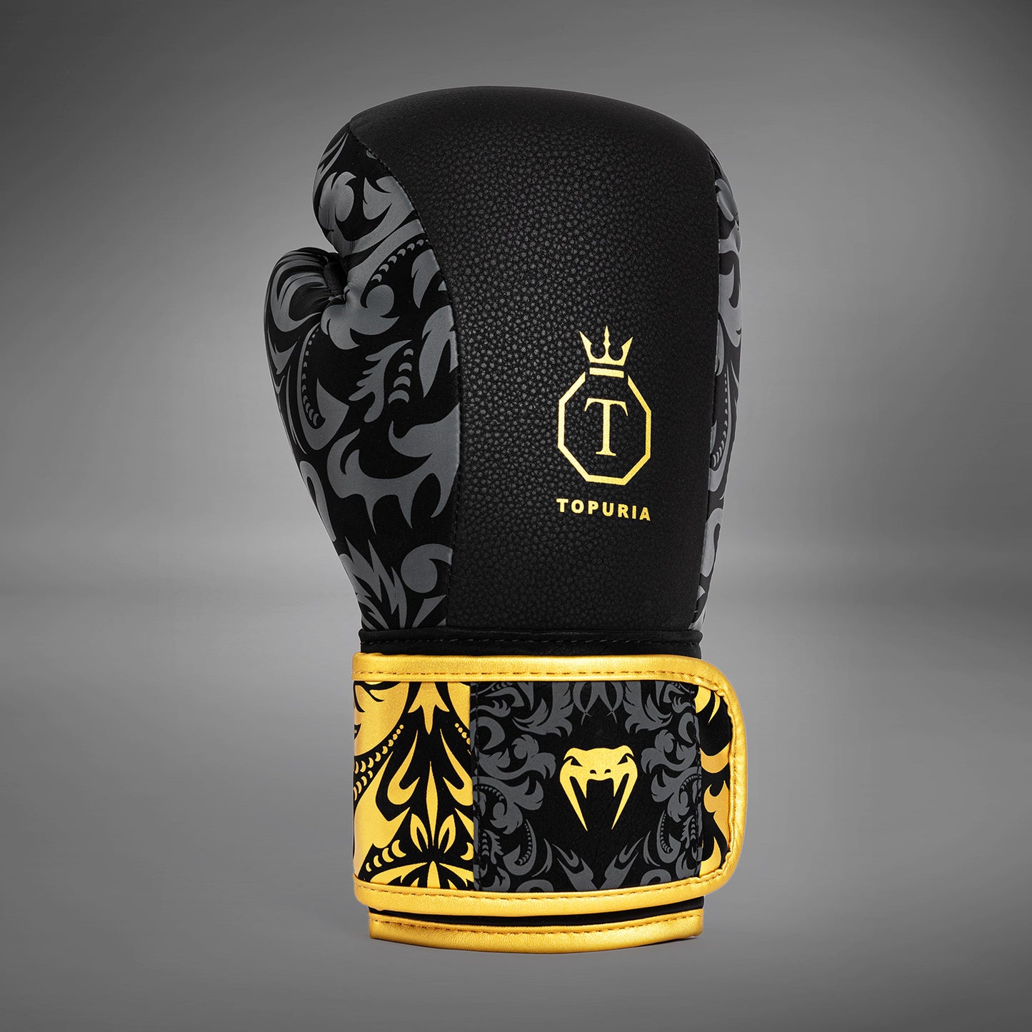 Venum x Topuria Unmatched Edition Bokshandschoenen - Zwart/Goud
