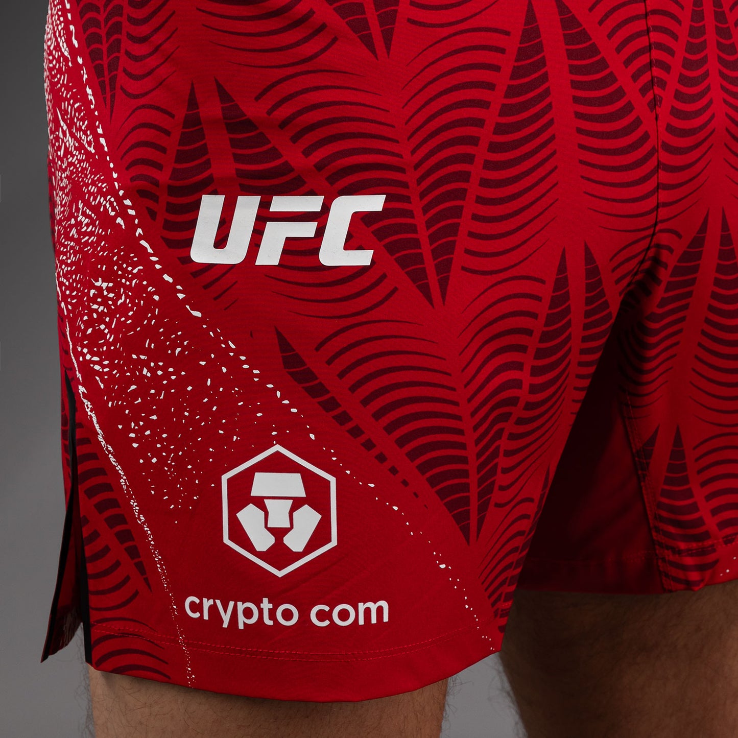 UFC Zenith by Venum Authentic Fight Night Short Fit Fight Short Heren Personalized - Rood