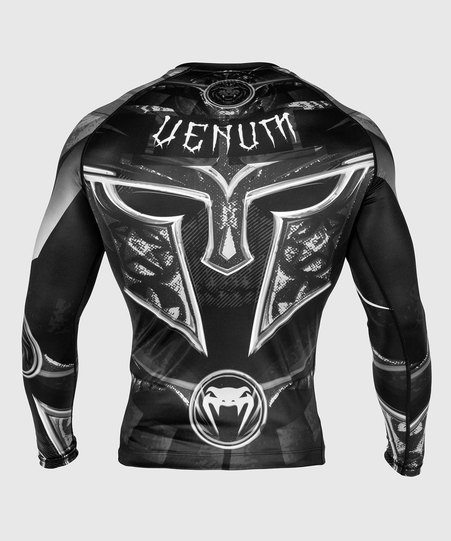 Venum Gladiator 3.0 Rashguard - lange mouwen - zwart/wit
