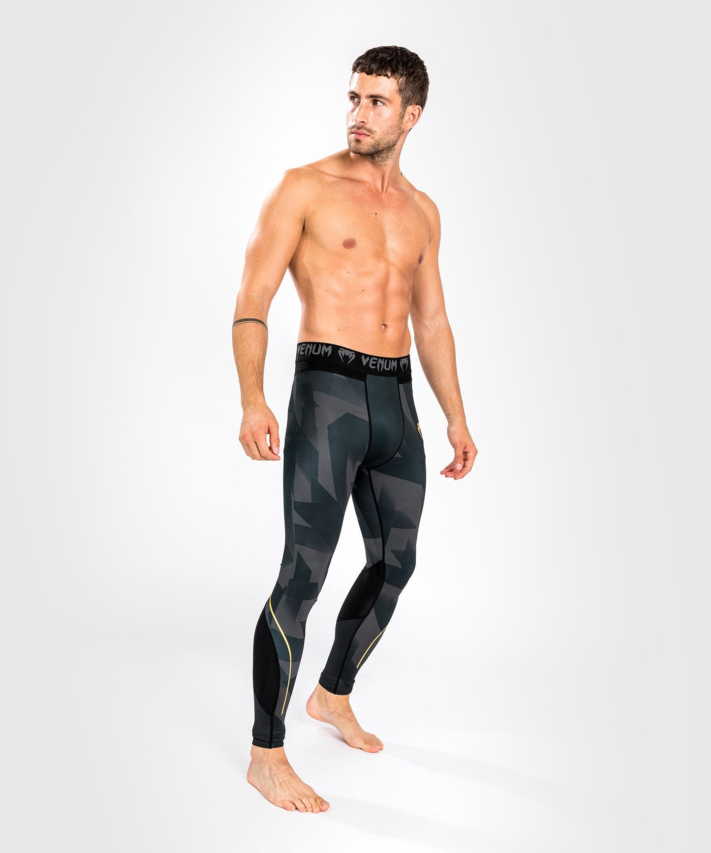 Venum Razor Compressiebroek - Zwart/Goud