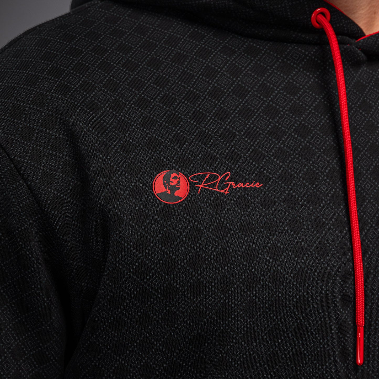 Venum x Roger Gracie Signature Hoodie - Zwart/Rood
