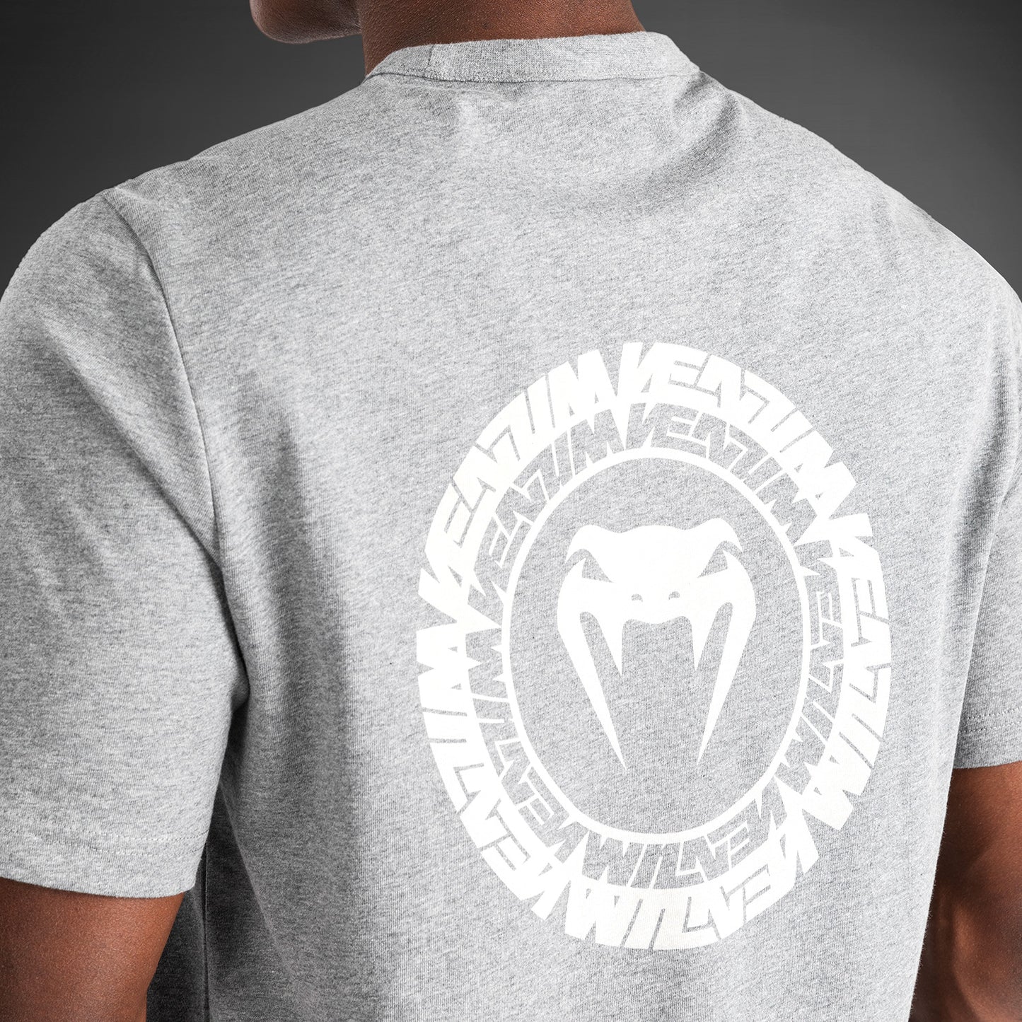 Venum Vortex XL Heren T-Shirt - Lichtgrijs Gemêleerd