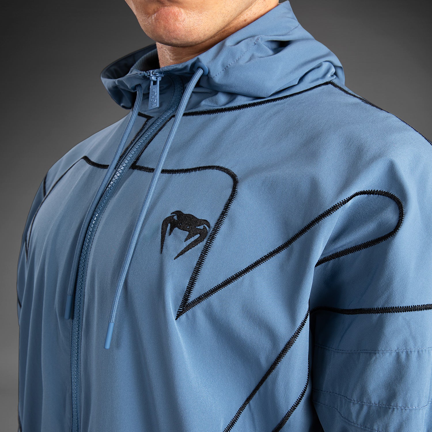 Venum Attack 90 Trainingspak Jas - Blauw/Zwart - Venum Nederland