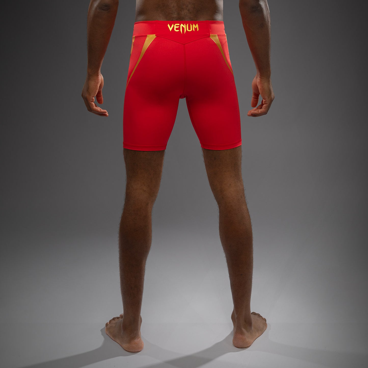 Venum x WOW FC Fury Red/ Gold Men’s Vale Tudo Shorts