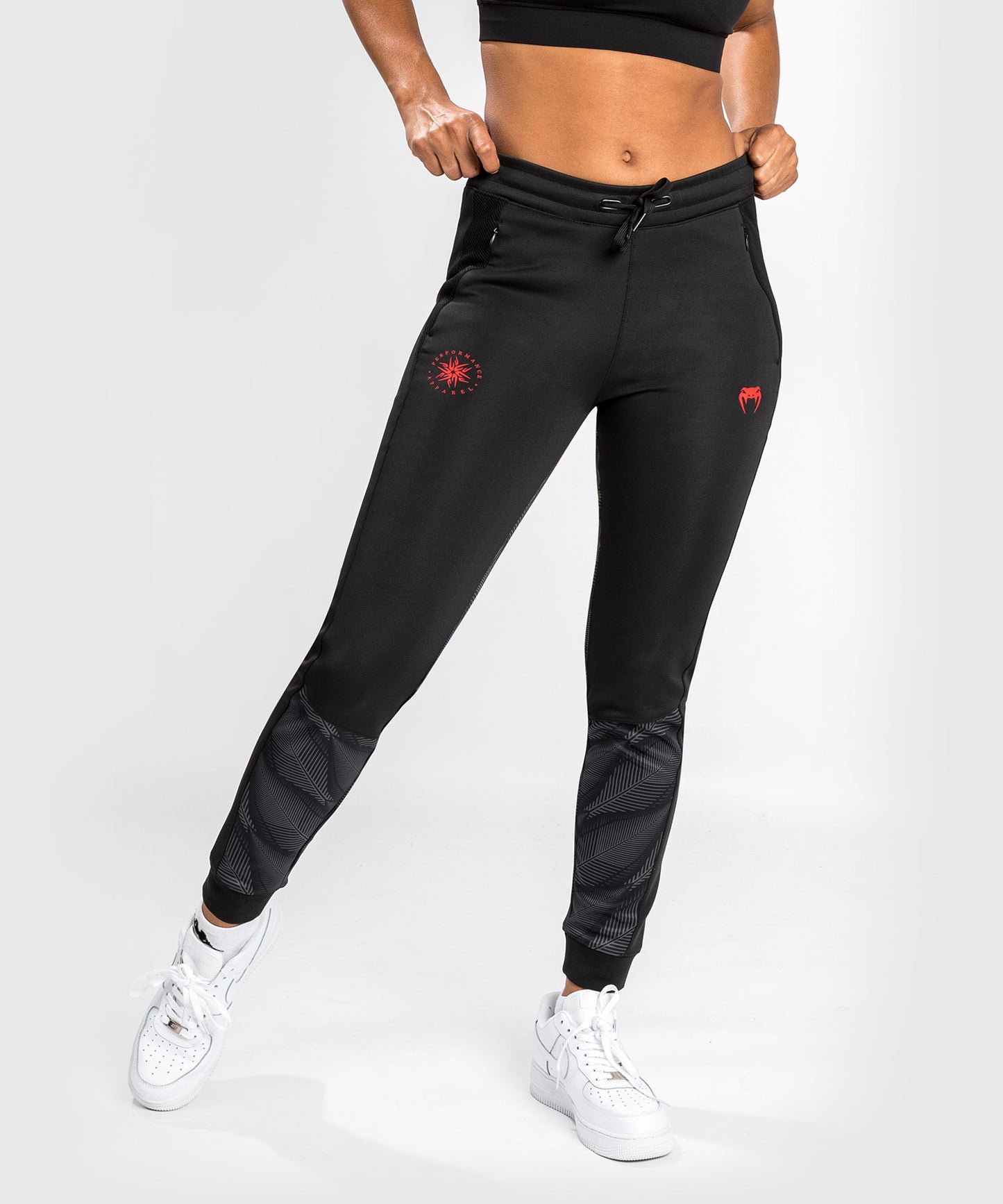 Venum Phantom joggingbroek - Voor vrouwen - zwart/rood