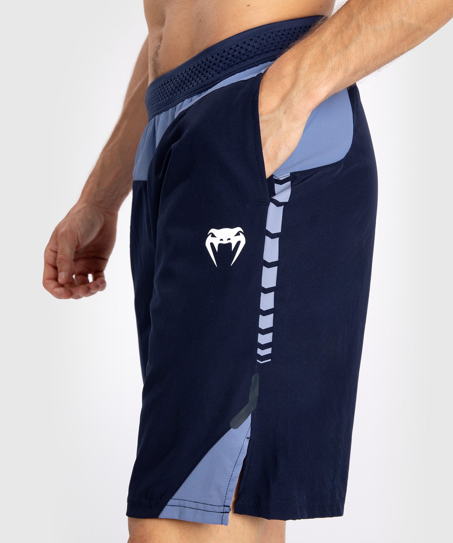 Venum Tempest Heren Trainingsshorts - Marineblauw/Blauw