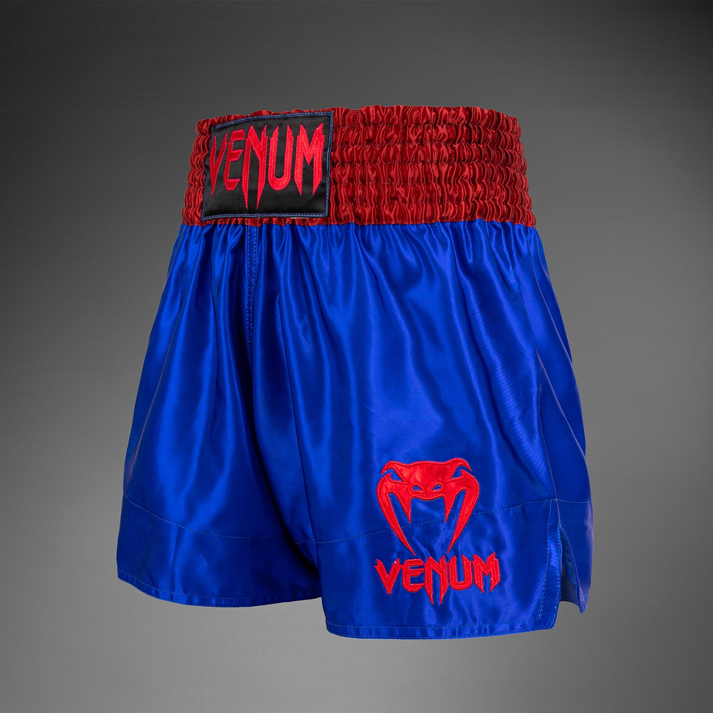 Venum Classic Muay Thai Shorts - Marineblauw/Rood